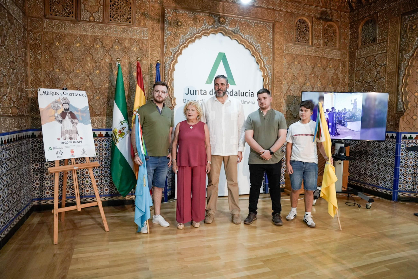 Presentación del evento esta mañana en la Delegación del Gobierno.