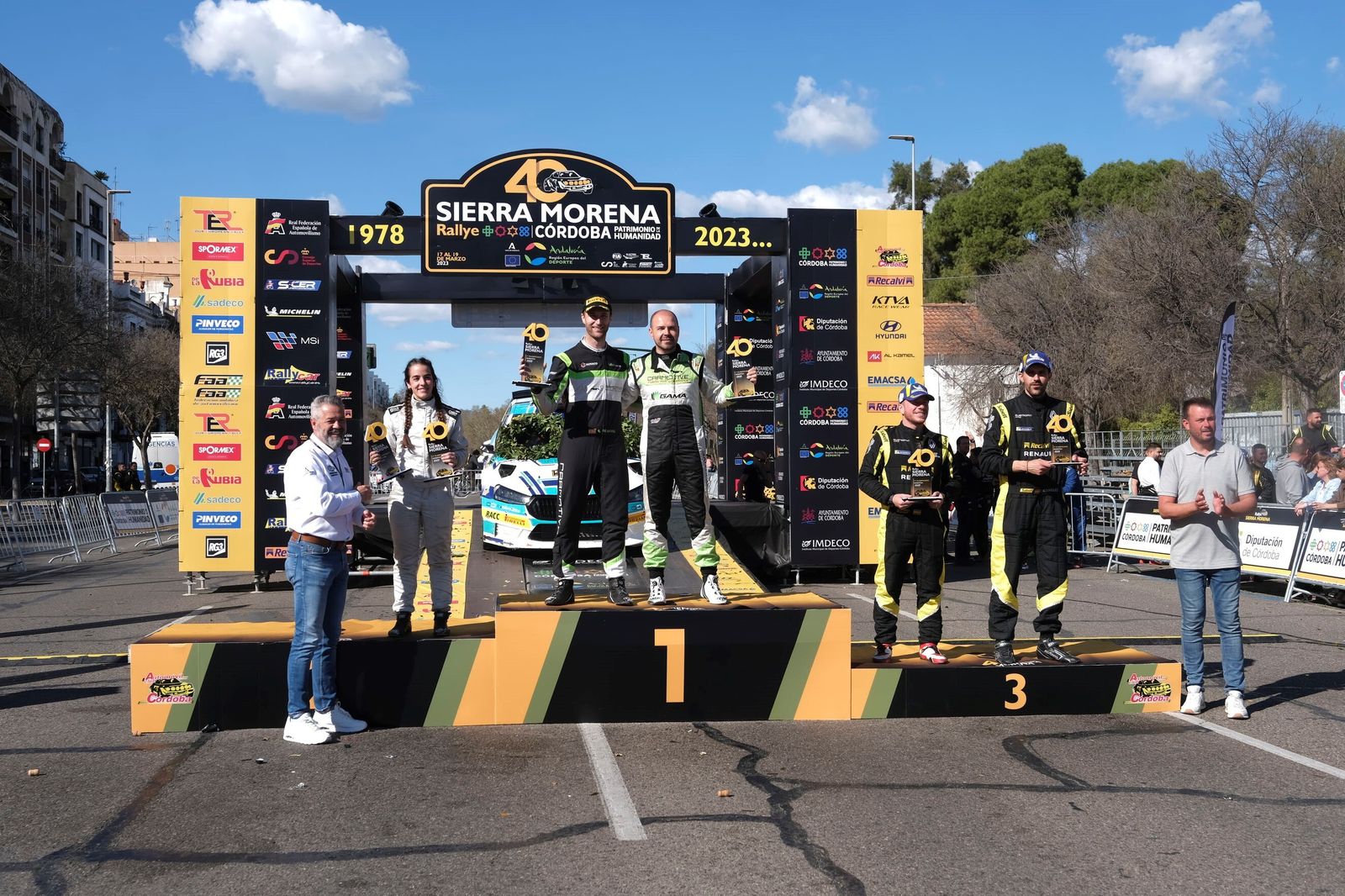 Rallye Sierra Morena 2023: las mejores fotos de la entrega de premios final