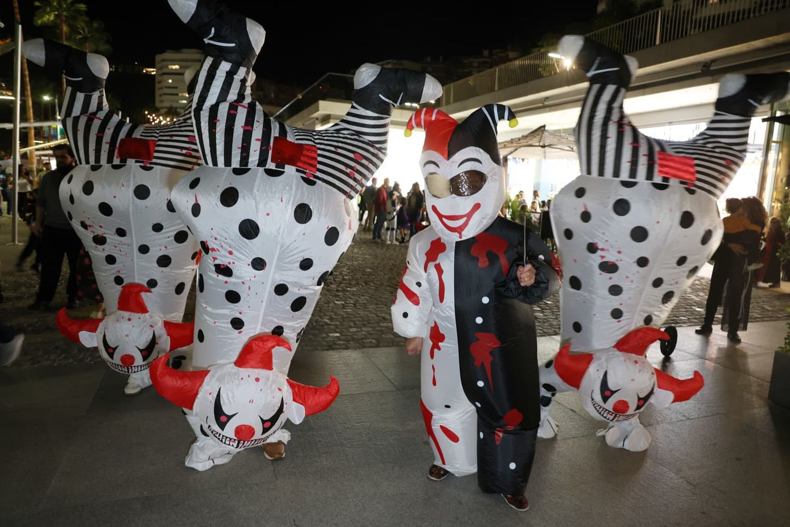 La noche de Halloween en Málaga, en imágenes