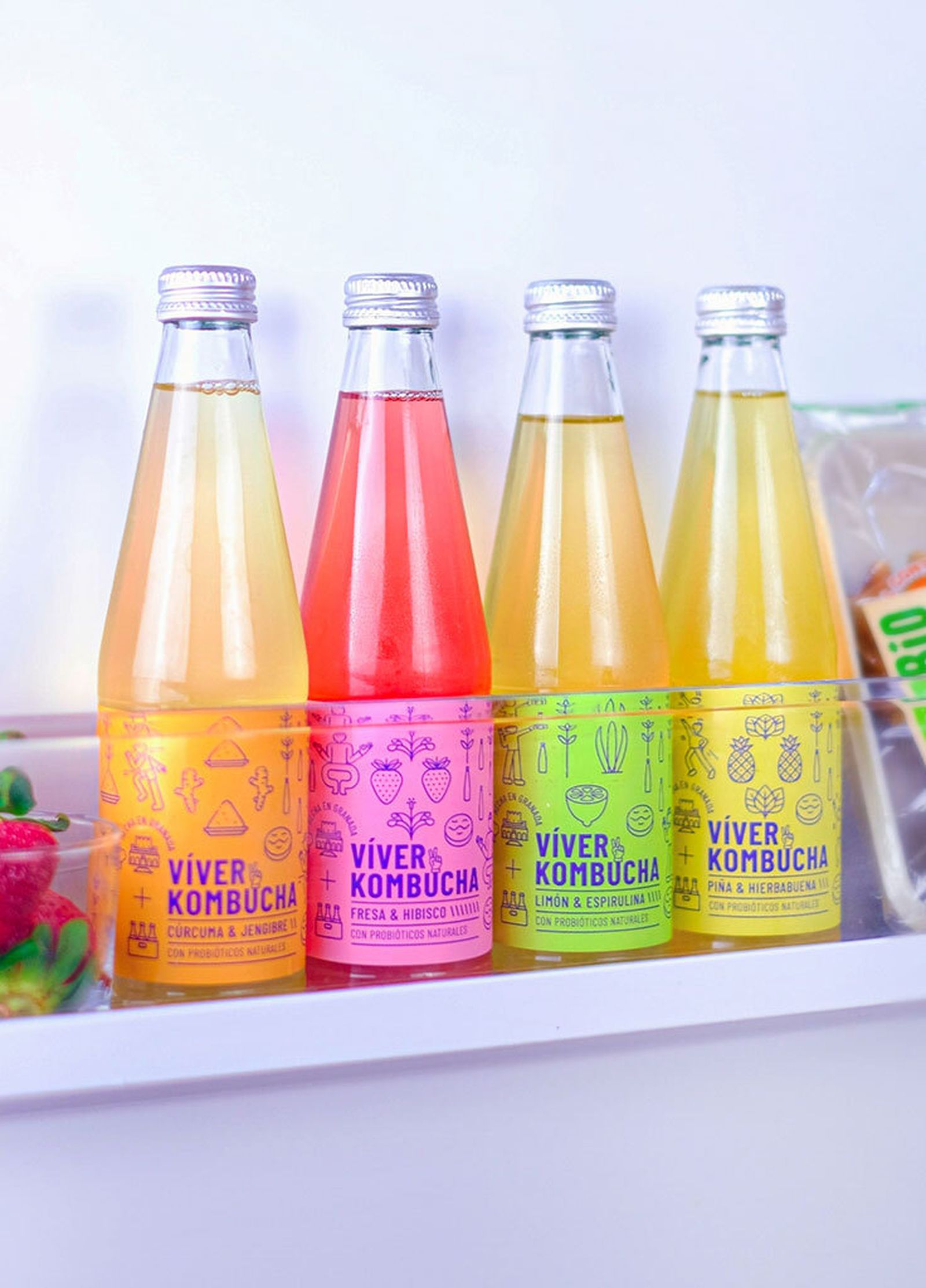 Algunas de las variedades de la bebida