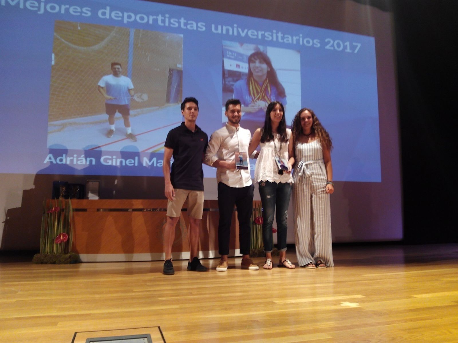 Arián Ginel y Rosana Vita destacaron en los CEU 2017.