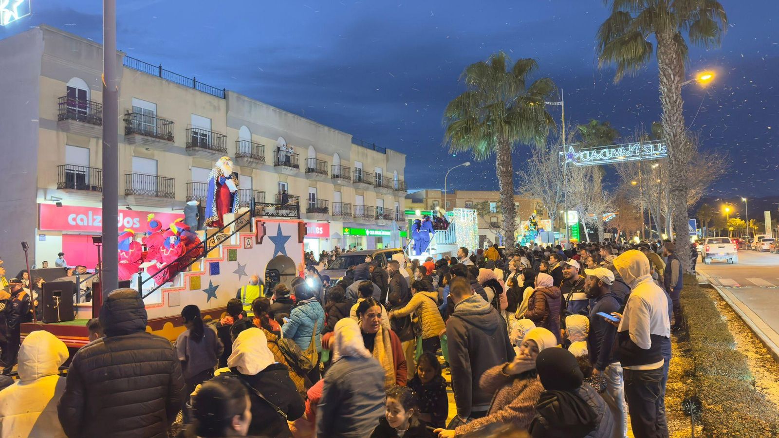 Cabalgata de Reyes Magos en Níjar.