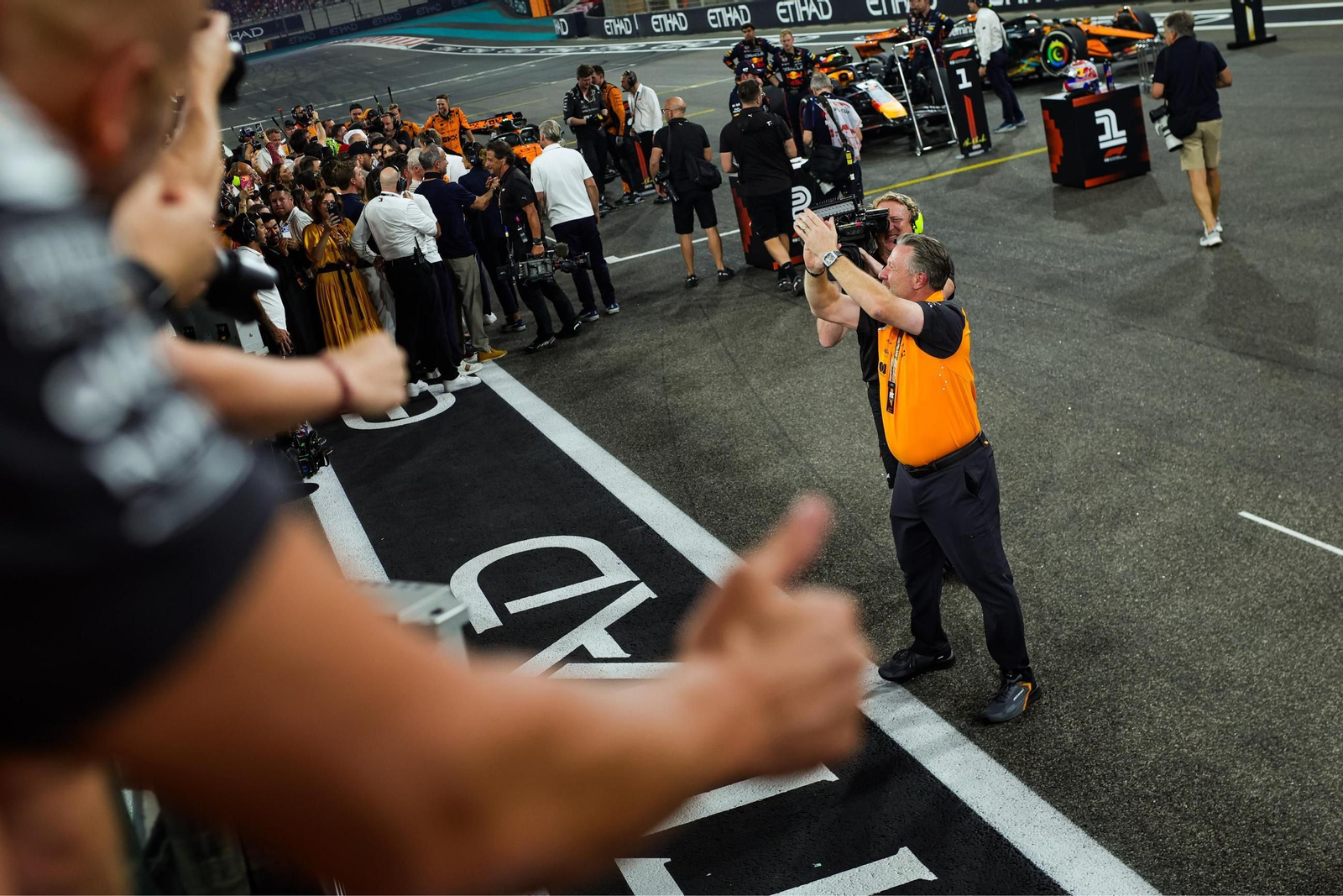 Las fotos del título mundial de Lando Norris en la Fórmula 1