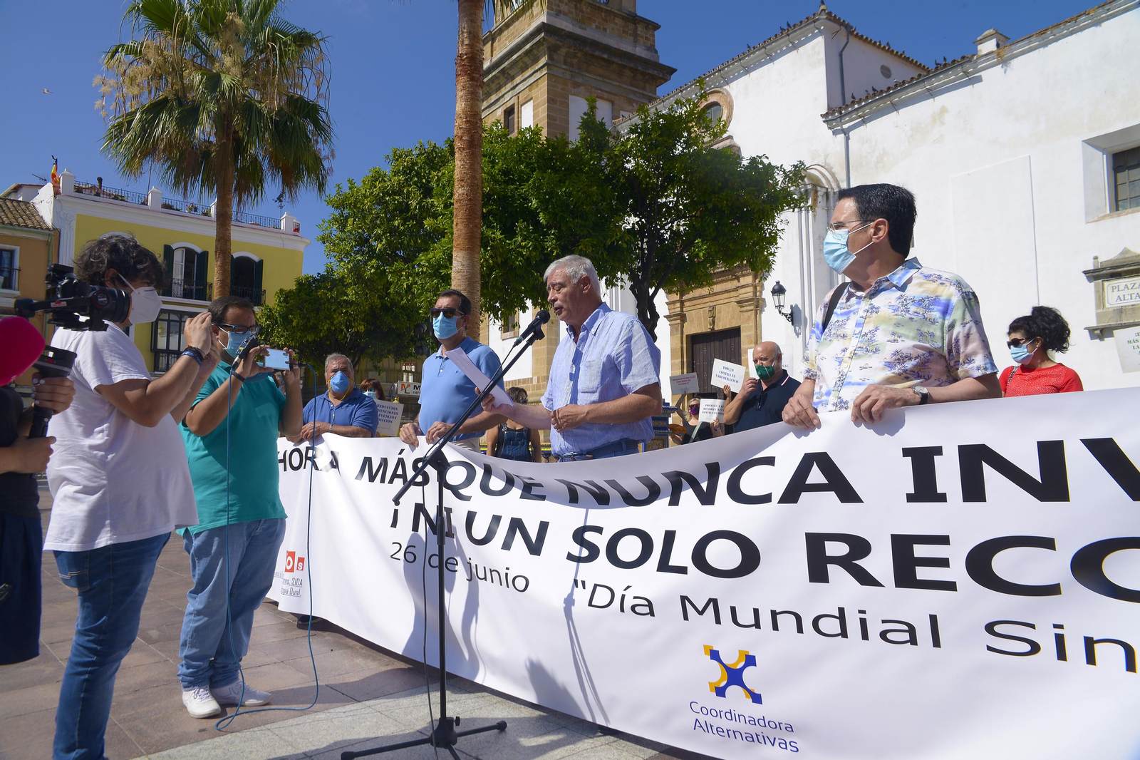 Fotos de la concentración en el día de la lucha contra las drogas en Algeciras. Fotos de la concentración en el día de la lucha contra las drogas en Algeciras.