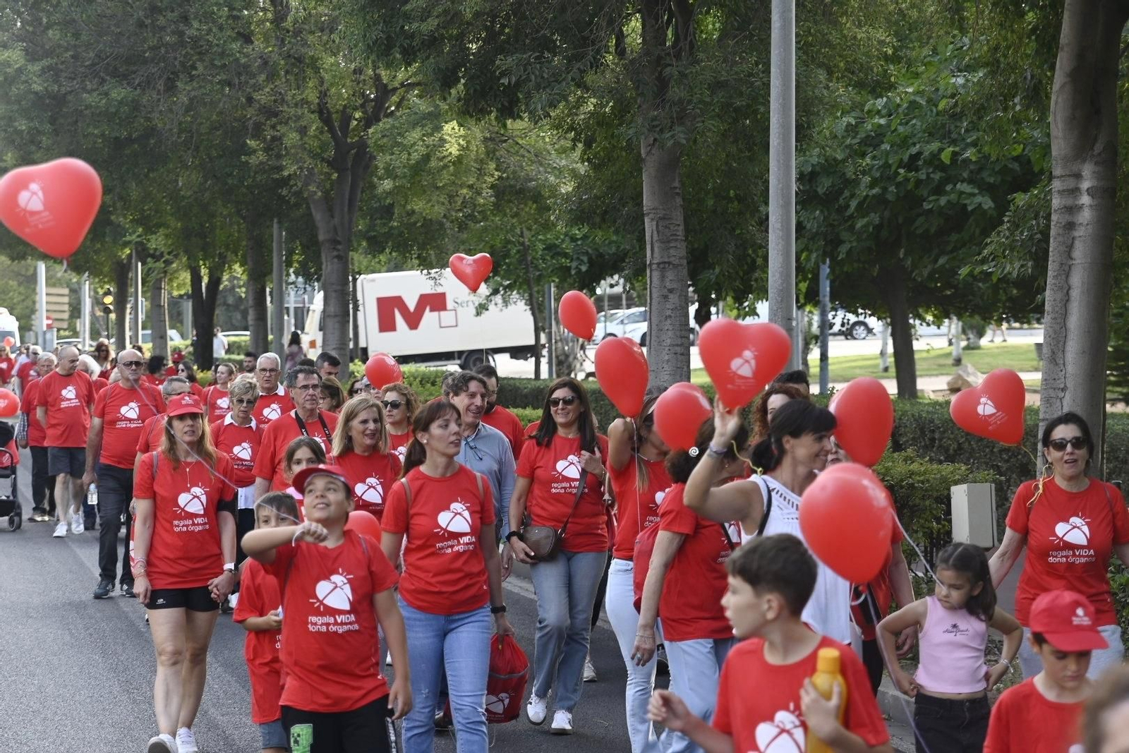 Las mejores fotos de la marcha que cierra la XXII Semana de la Donación en Córdoba