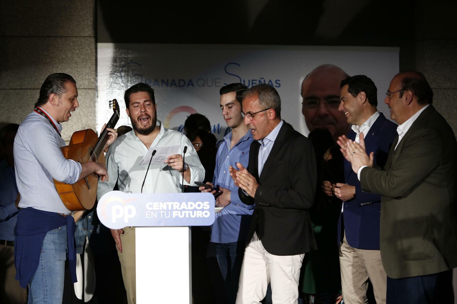 Las imágenes del inicio de la campaña del PP