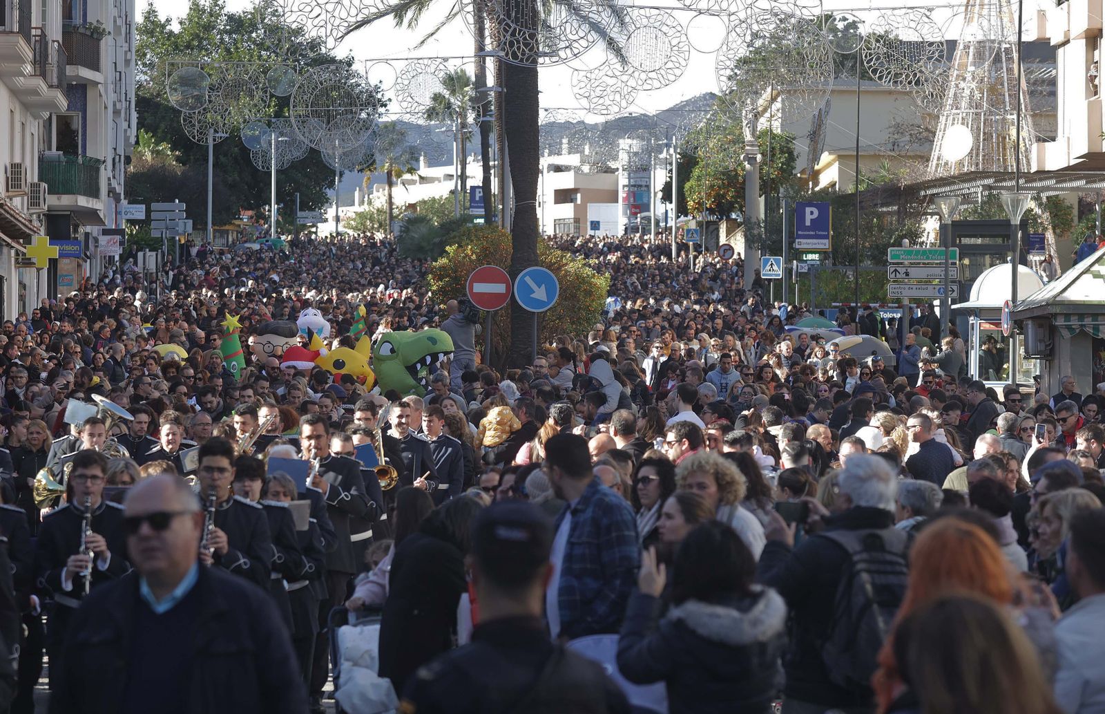 Fotos del arrastre de latas en Algeciras