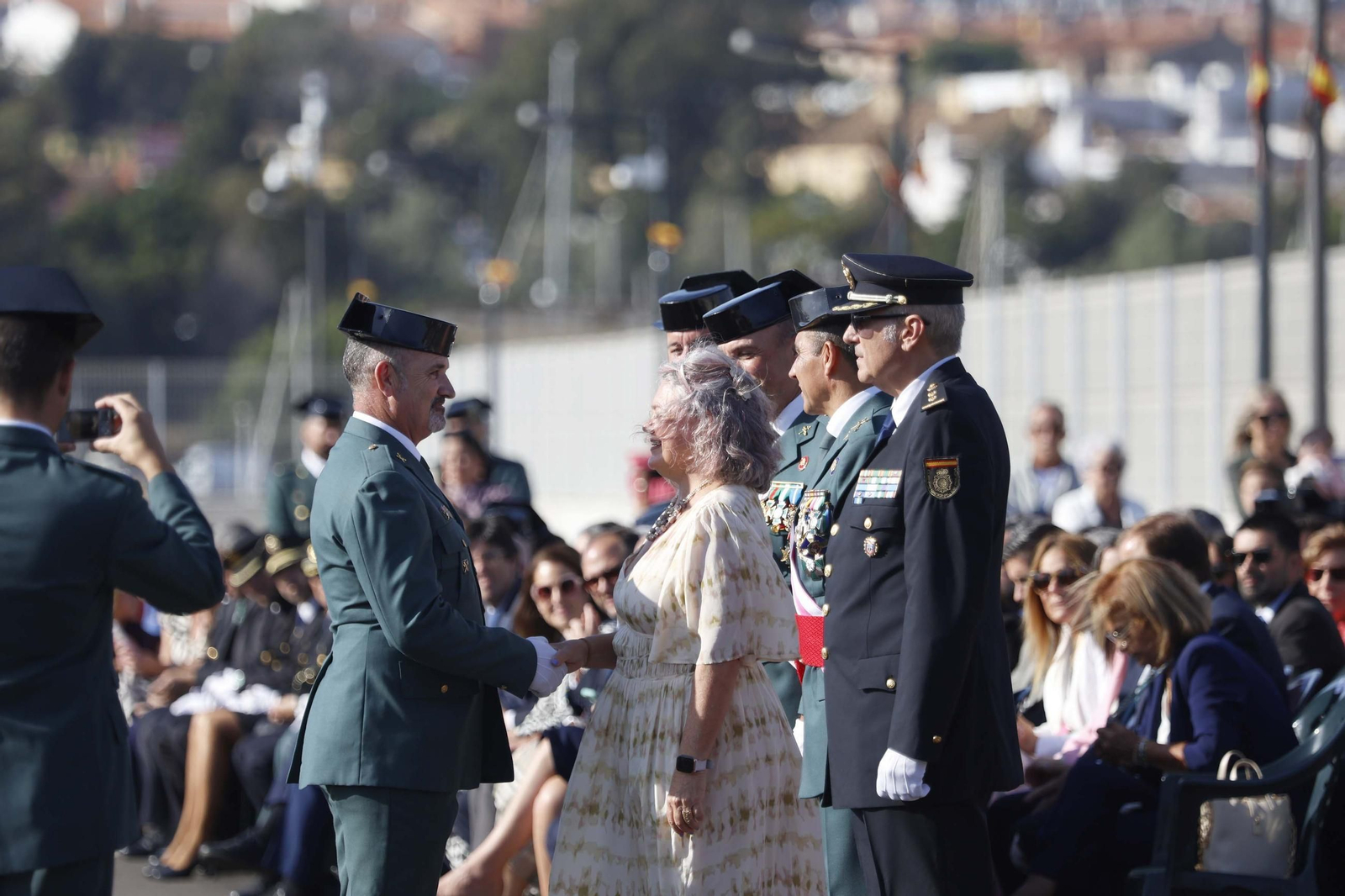 Las fotografías de la inauguración del nuevo muelle de la Guardia Civil en Algeciras