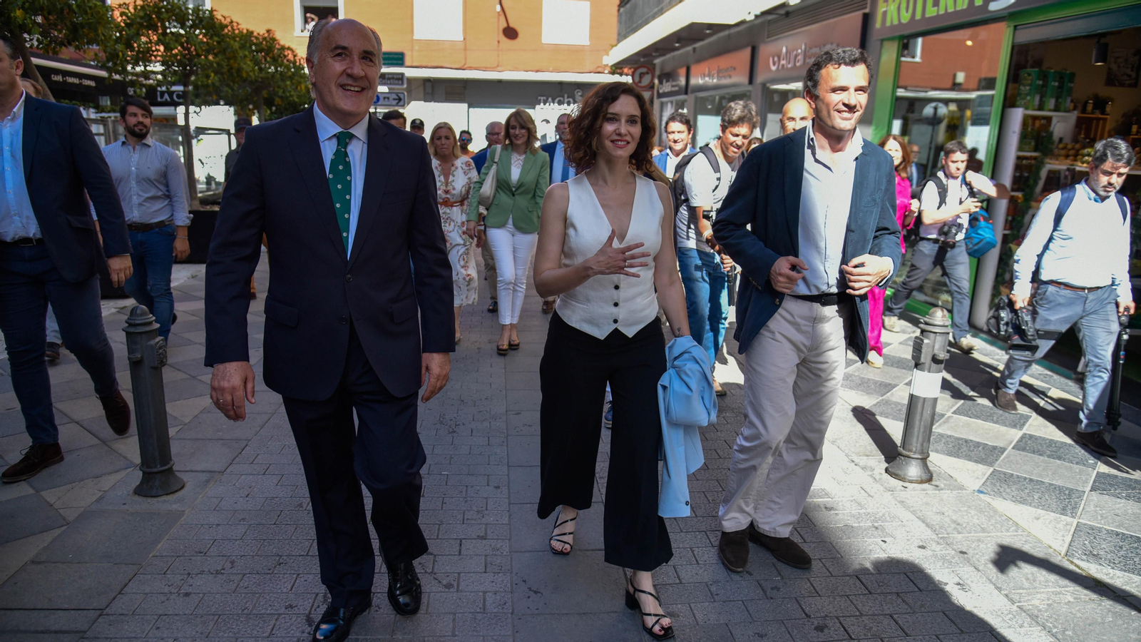 Fotos de Isabel Díaz Ayuso en Algeciras