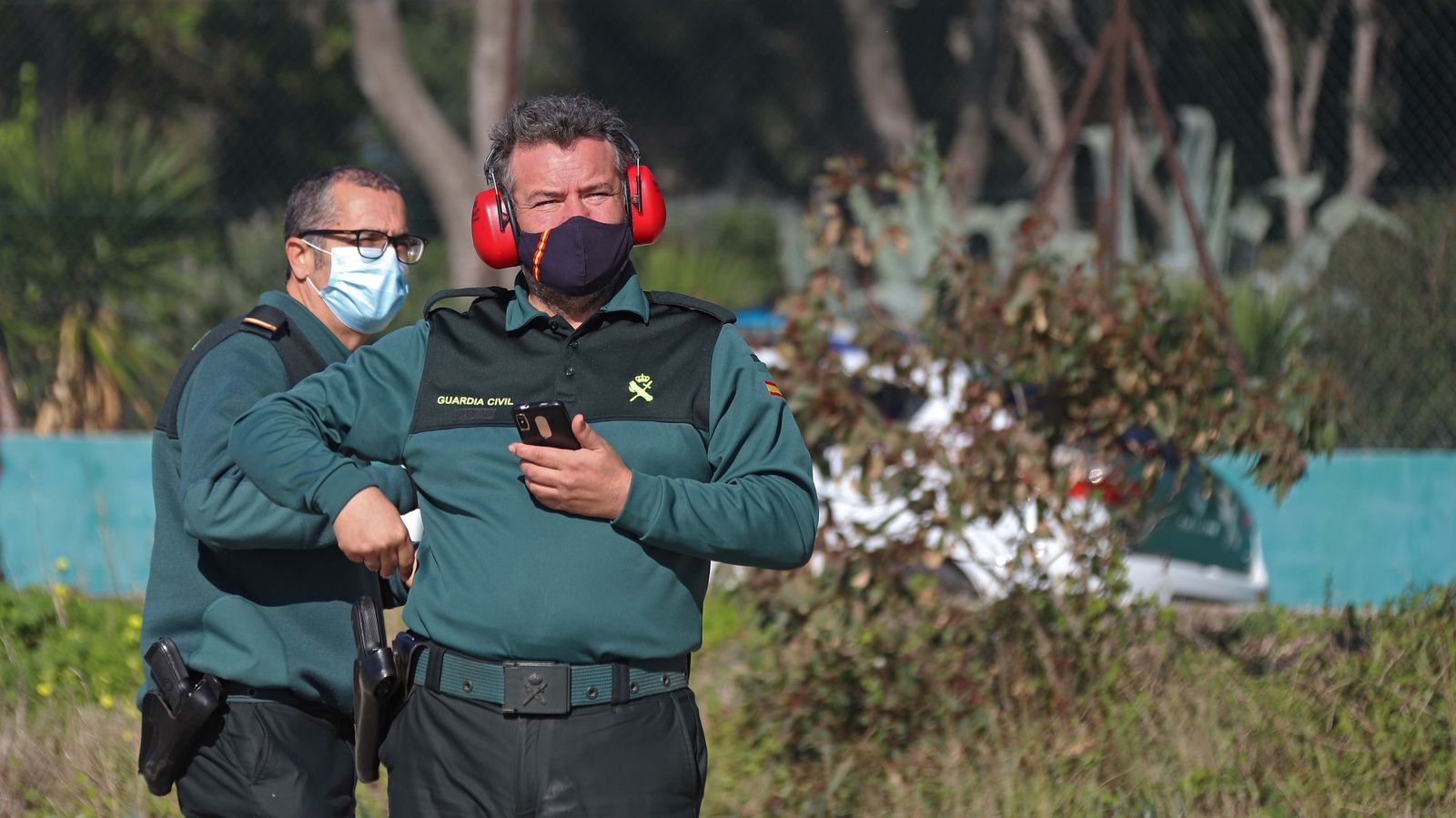 Demolición del silo de  Holcim en Palmones
