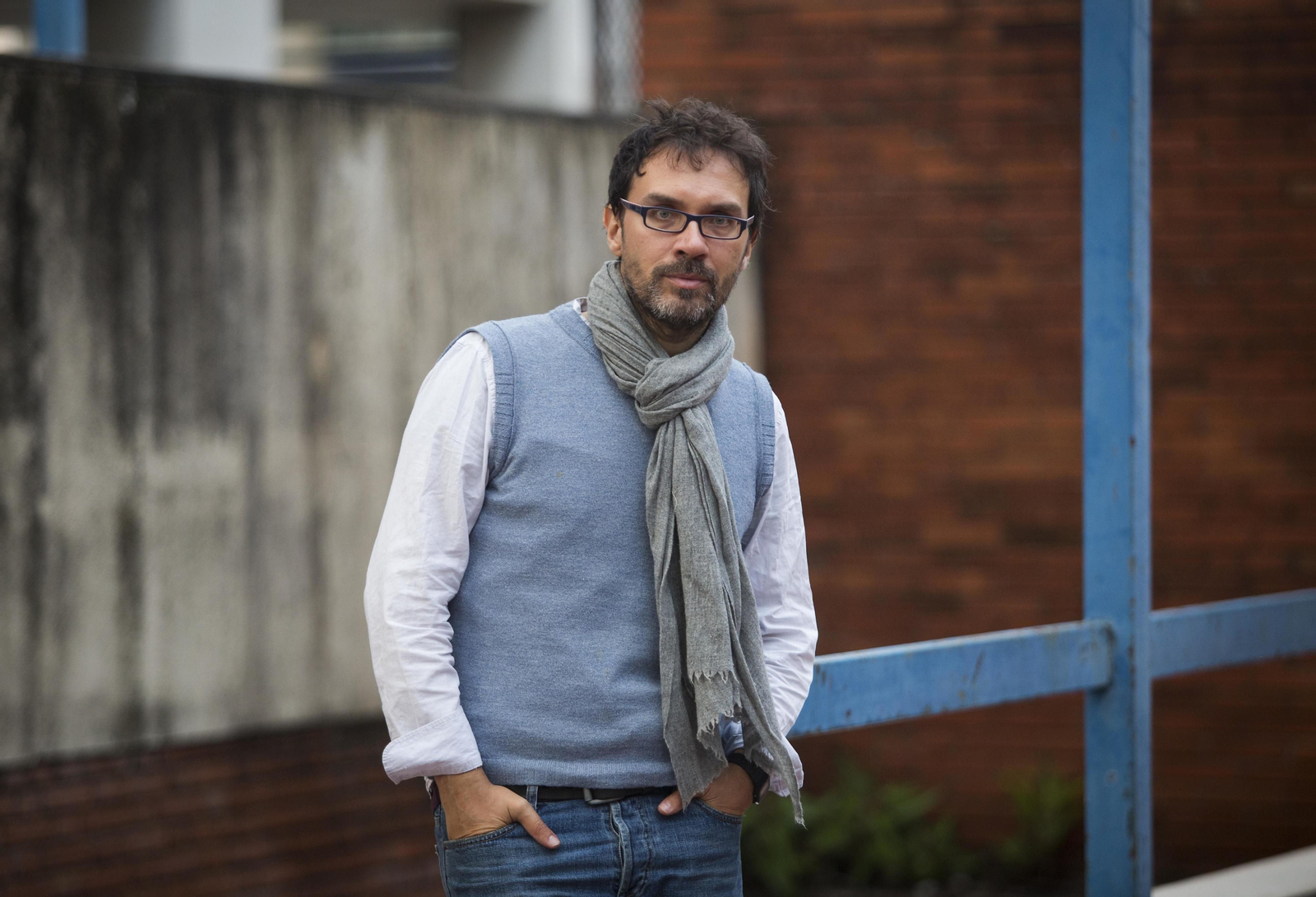 Elías León Siminiani (Santander, 1971), fotografiado durante su reciente visita a Sevilla.