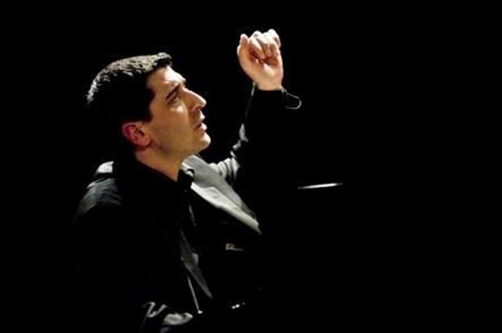 El pianista Ángel Sanzo.