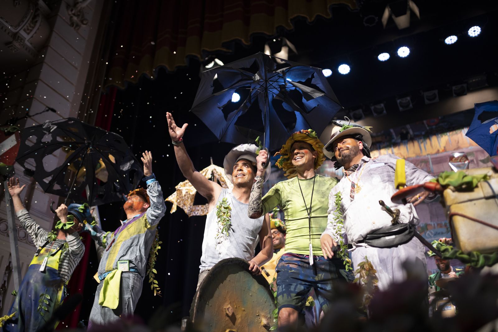 La tercera jornada de semifinales del Carnaval de Huelva, en imágenes