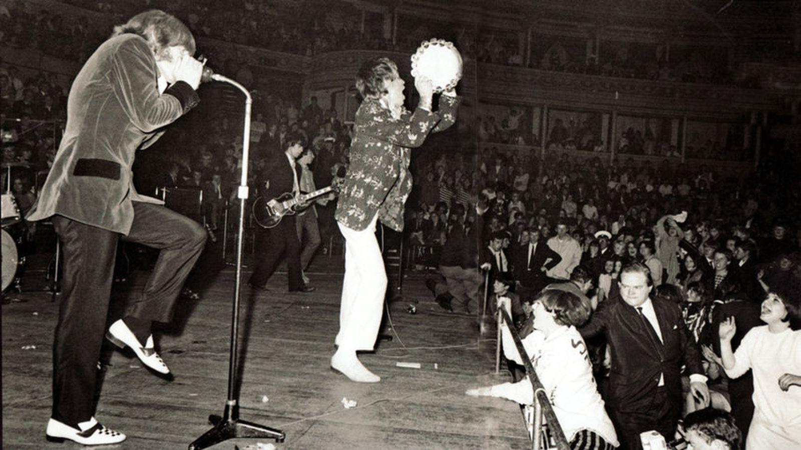 Concierto de los Rolling Stones en el 'Royal Albert Hall'.