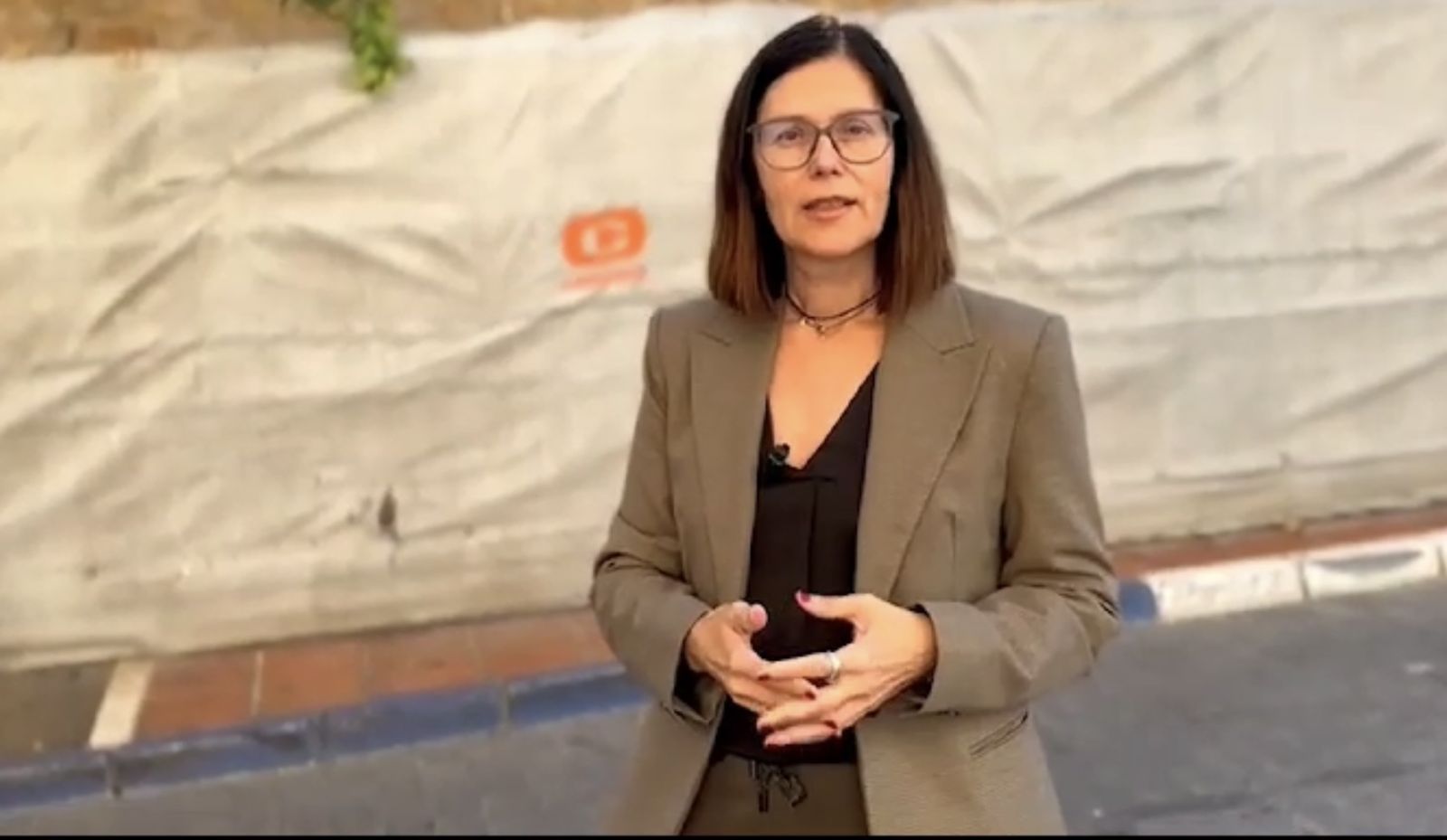 La portavoz del PSOE, Isabel Pérez.