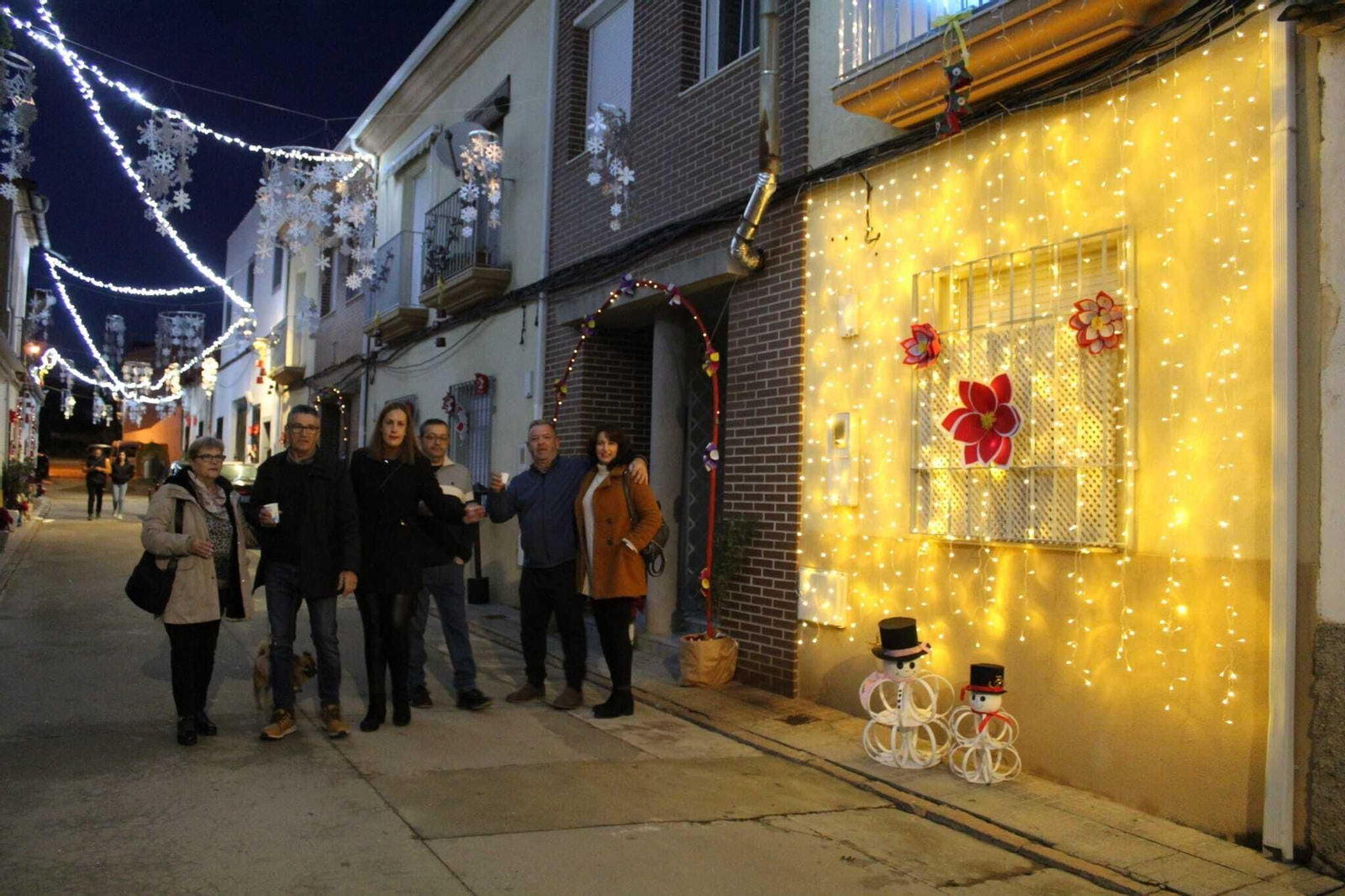 Un paseo en fotografías por la Navidad de Villafranca, el pueblo de Córdoba del reciclaje y la imaginación
