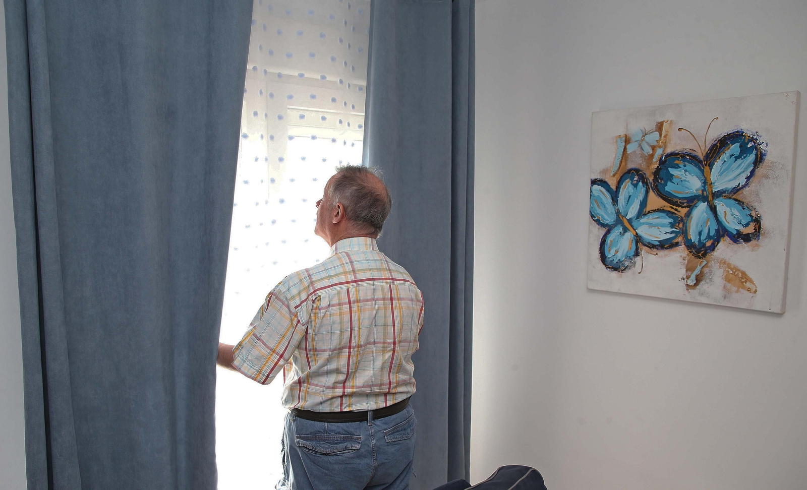 La inauguración de las nuevas viviendas tuteladas de Apadis, en imágenes