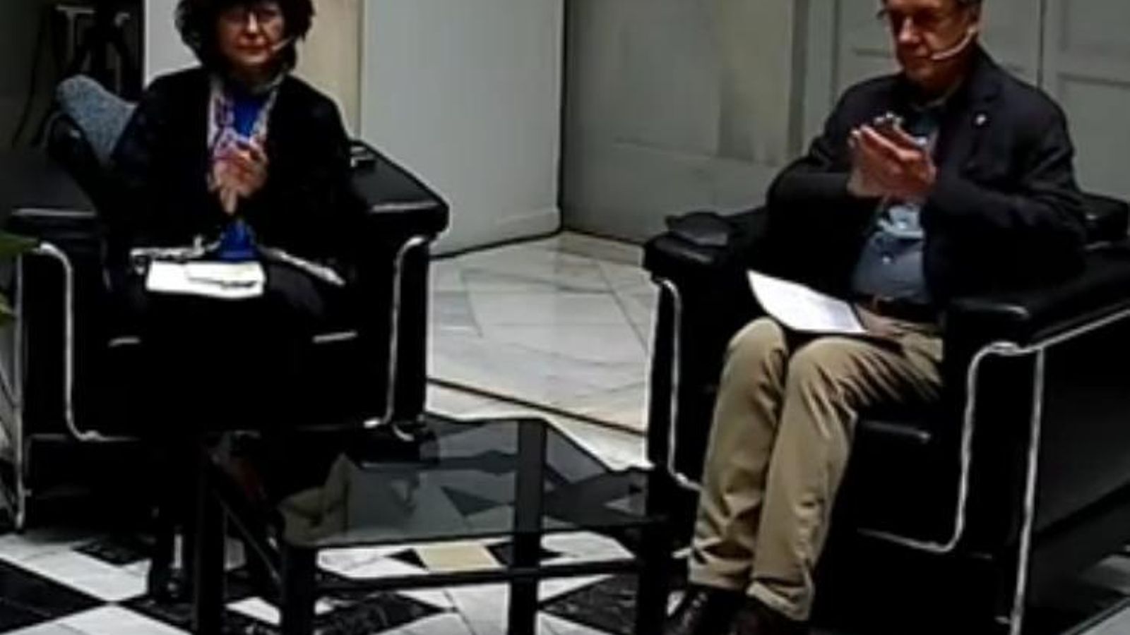 Ángeles Mora y José Carlos Rosales