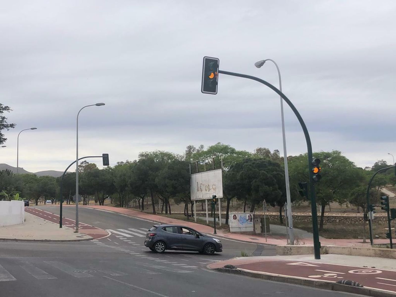 Cruce conflictivo que une Cruz de Caravaca y Araceli