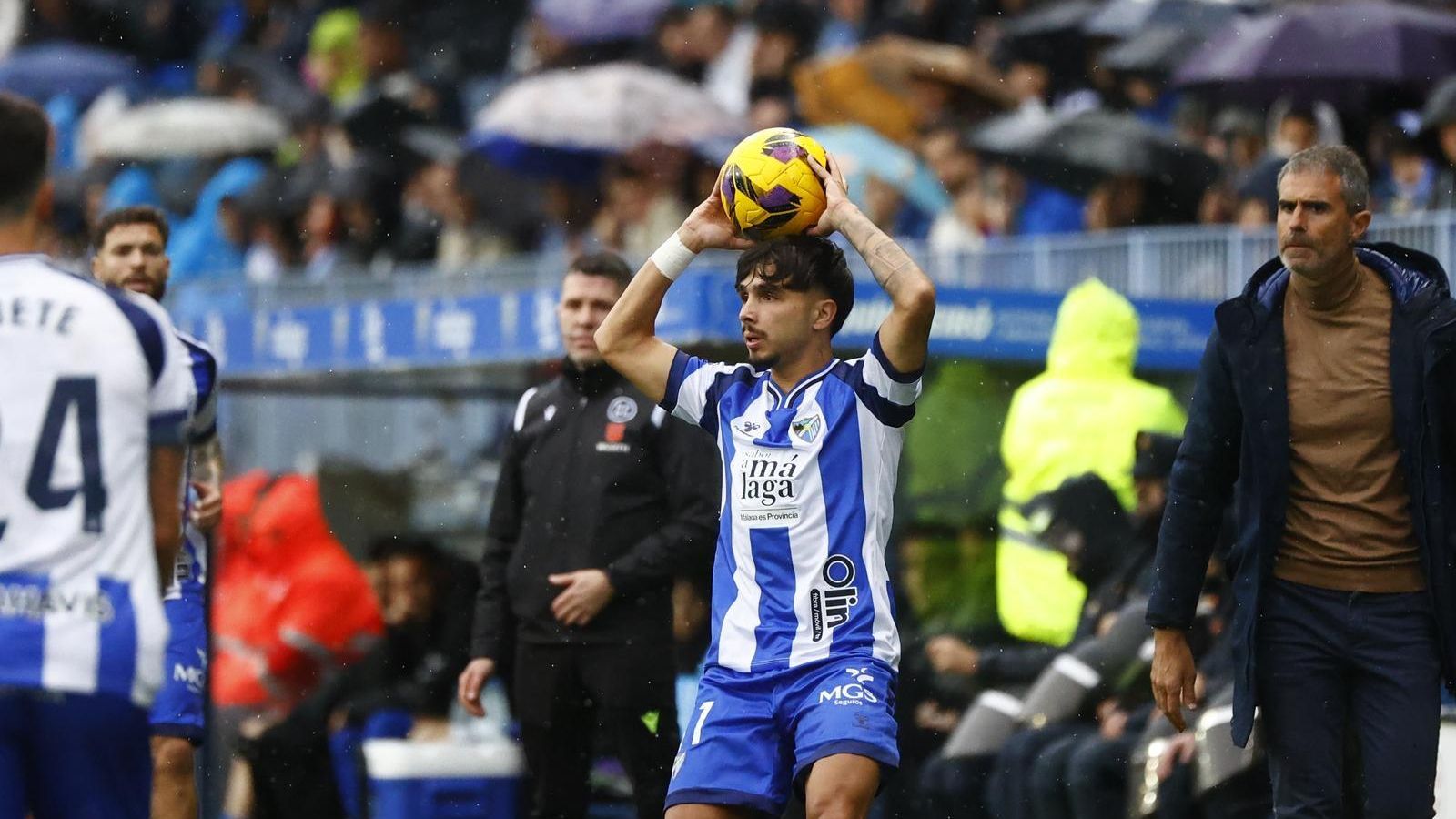 El Málaga CF-Cádiz, en fotos
