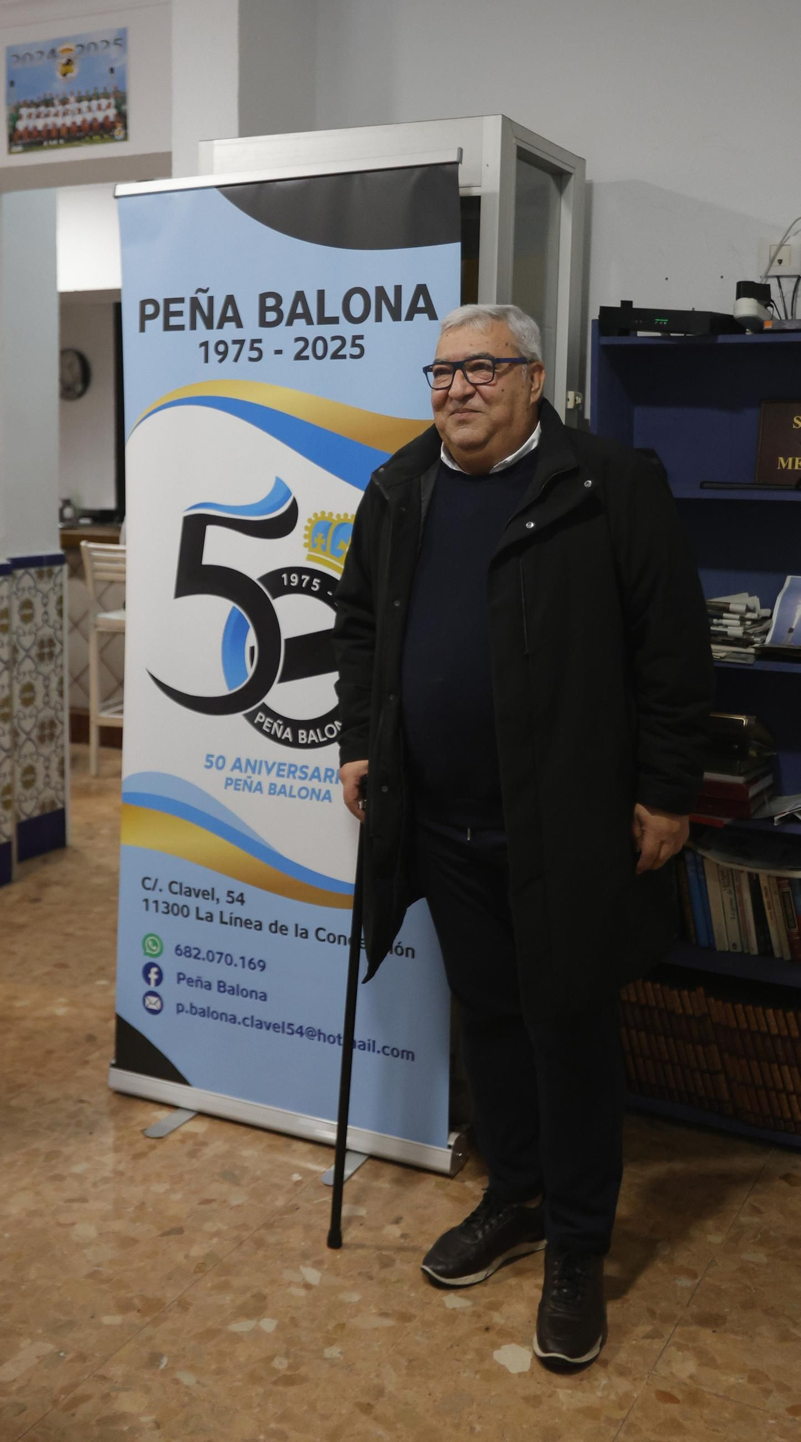 La Peña Balona comparte con sus socios la distinción municipal por su medio siglo de historia