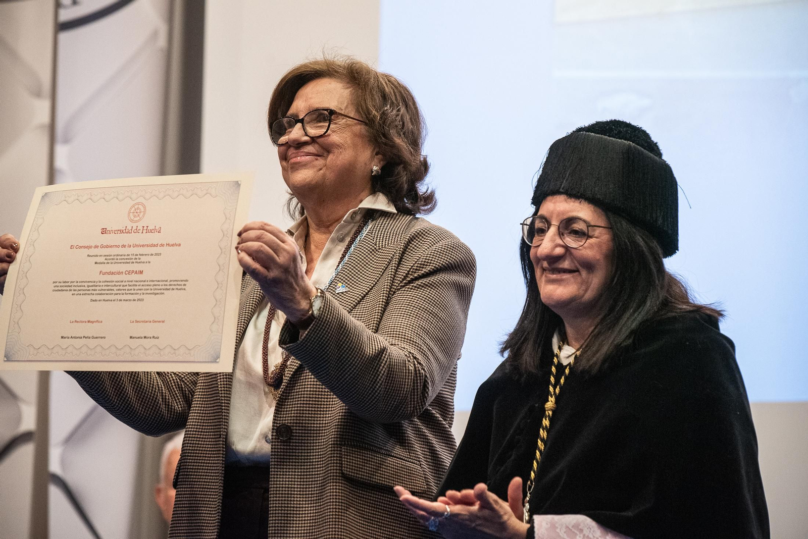 Celebración del Día de la Universidad de Huelva, en imágenes