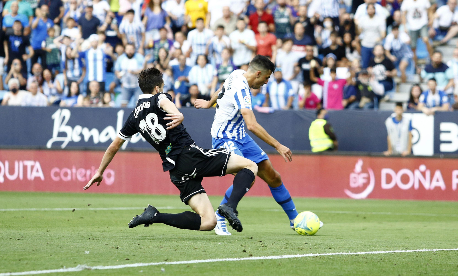 El Málaga CF-Burgos, en fotos