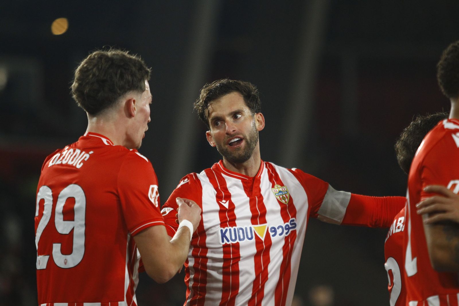 Las fotos del partido U.D. Almería - Deportivo de La Coruña