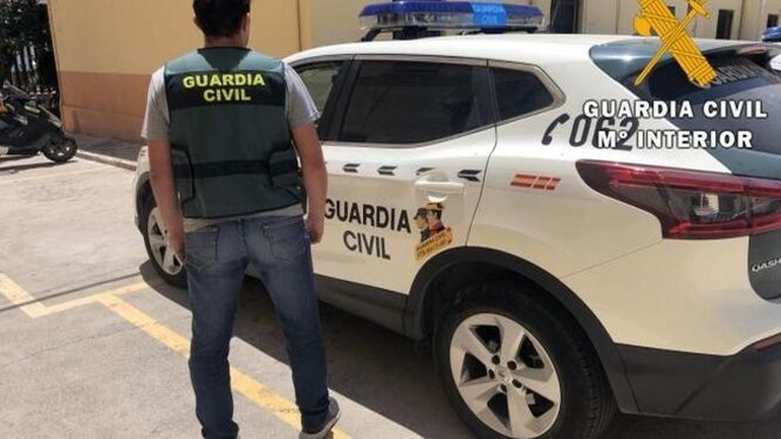 Un agente de la Guardia Civil en una imagen de archivo.