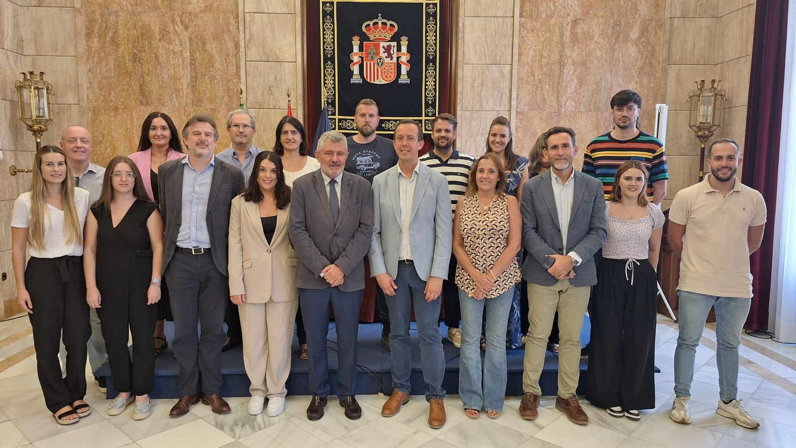 El subdelegado del Gobierno en Almería ha dado la bienvenida a los nuevos empleados públicos