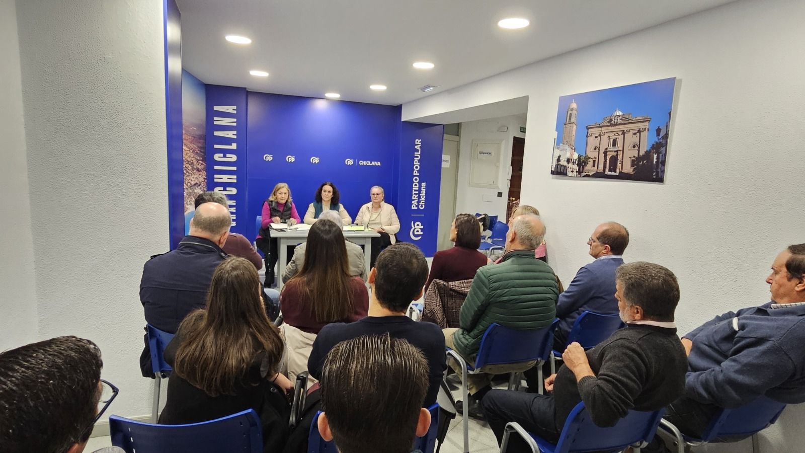 Una imagen de la Junta Directiva, celebrada ayer.