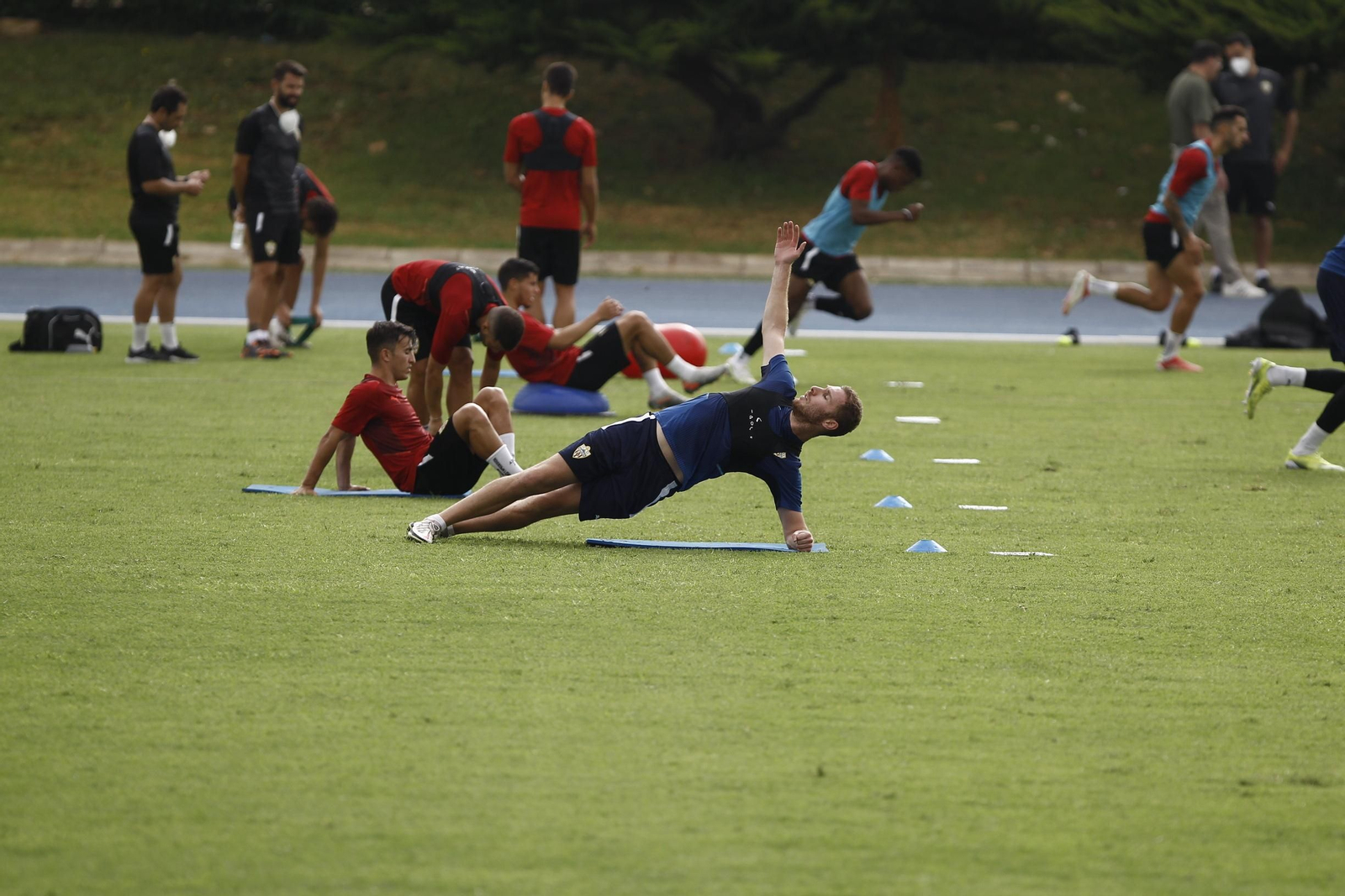 Fotogalería entrenamiento U.D. Almería