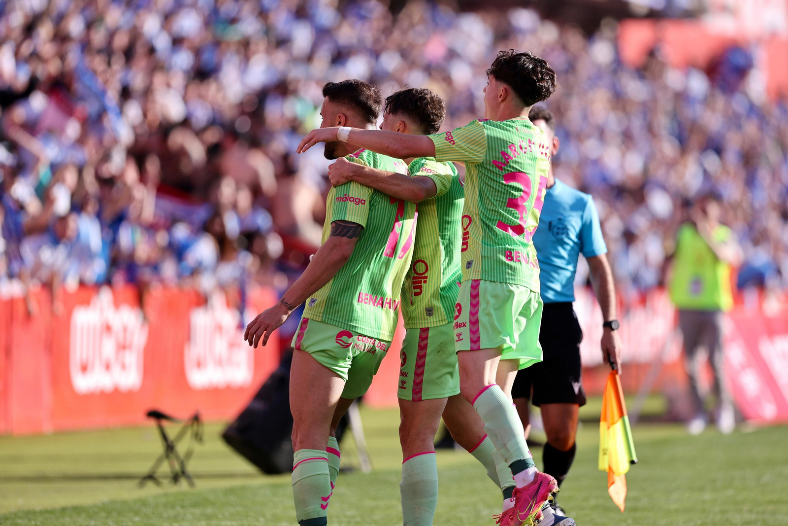 Las fotos del Recreativo Granada - Málaga CF