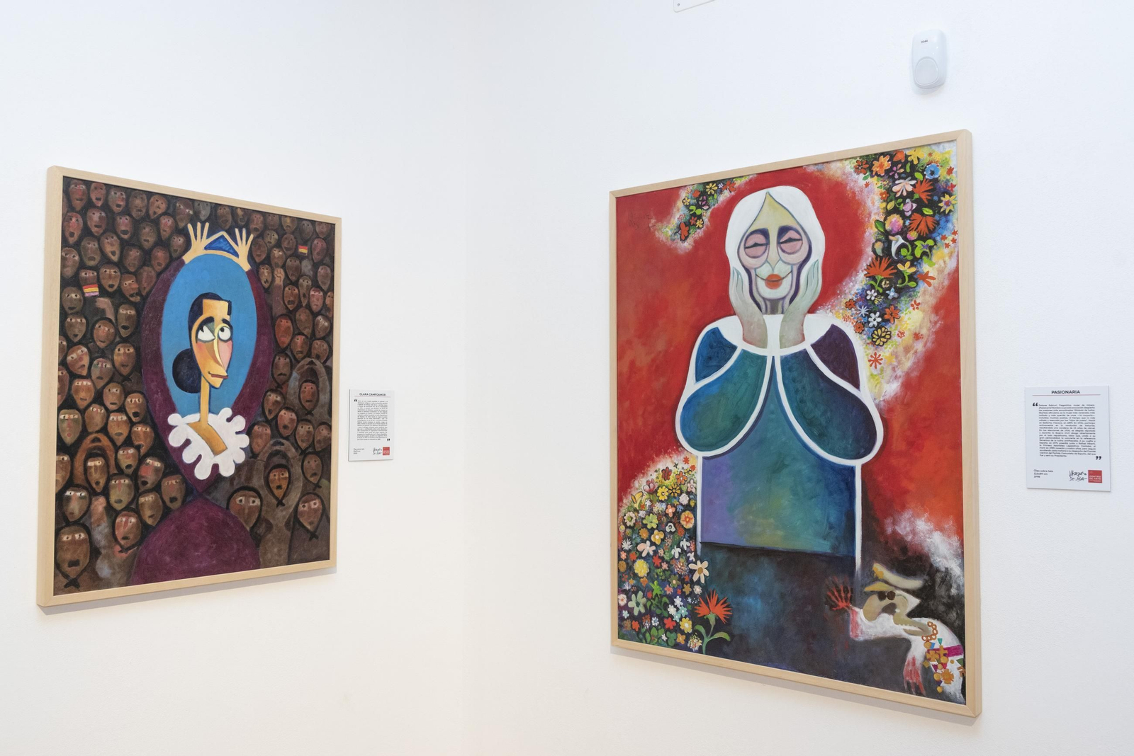 Fotos de la exposición permanente de Andrés Vázquez de Sola en el Centro de Arte Contemporáneo de San Roque