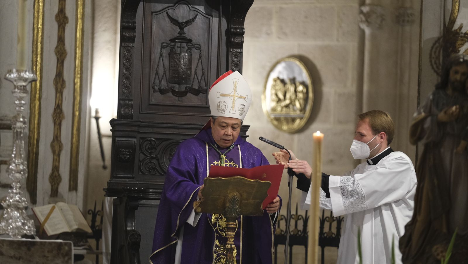 Fotogalería segundo día de triduo a San José. Catedral de Almería.