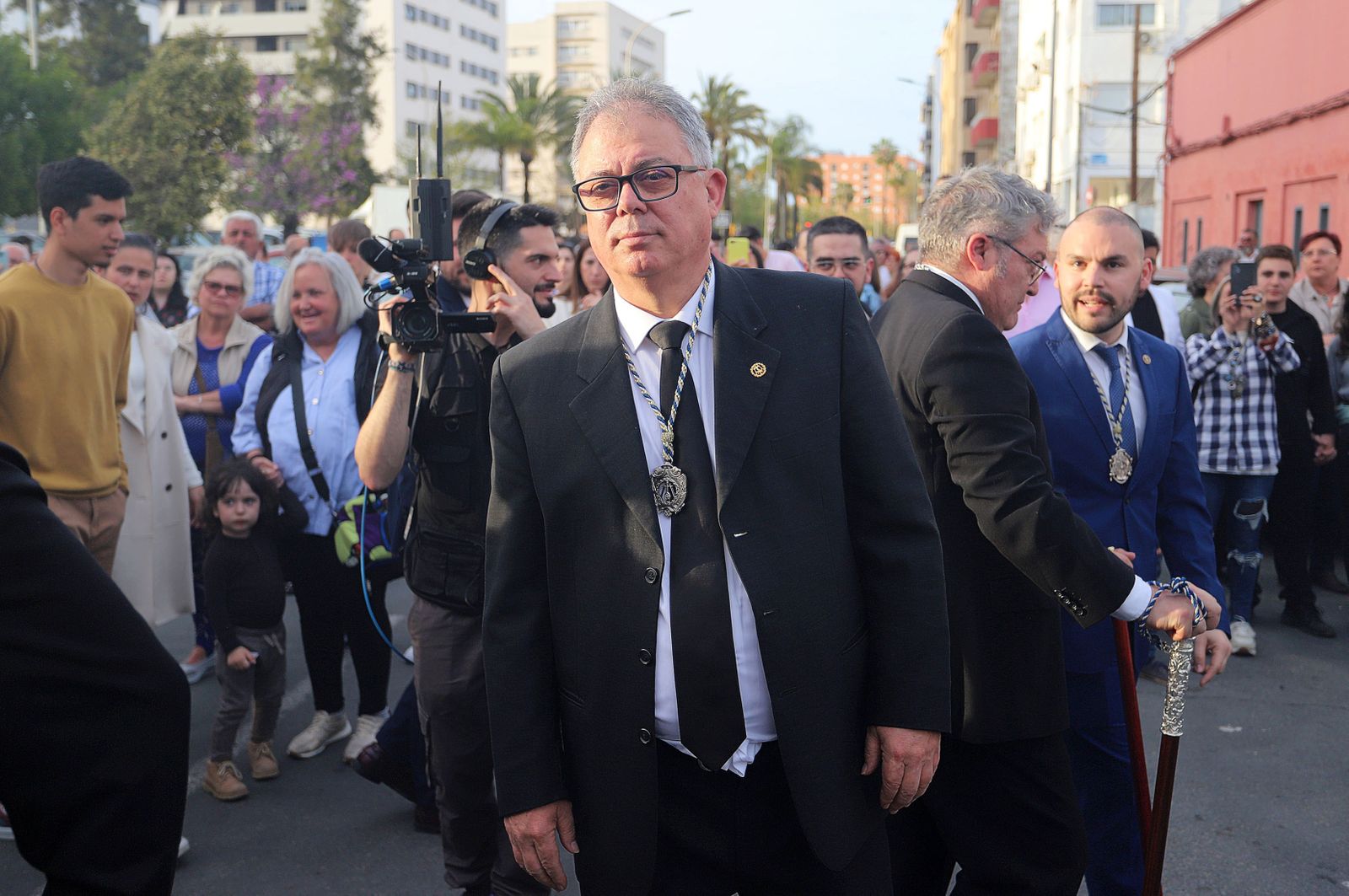 Imágenes de la procesión de la Virgen de los Dolores por Las Colonias