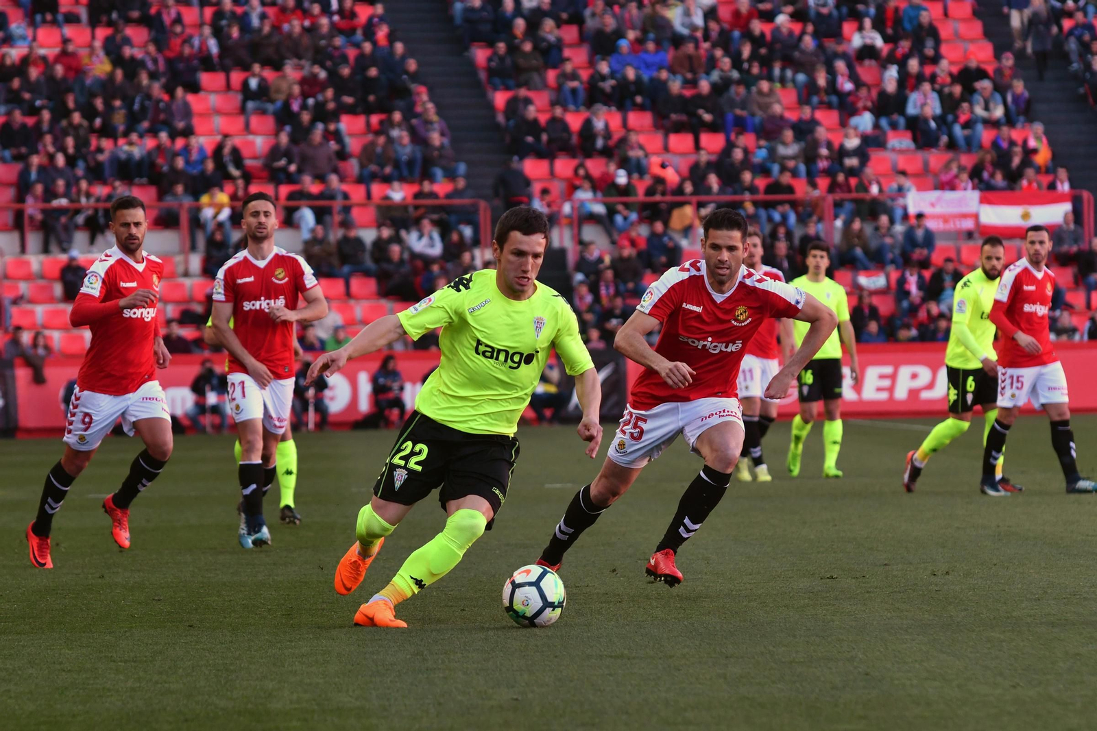 Las imágenes del Nàstic-Córdoba