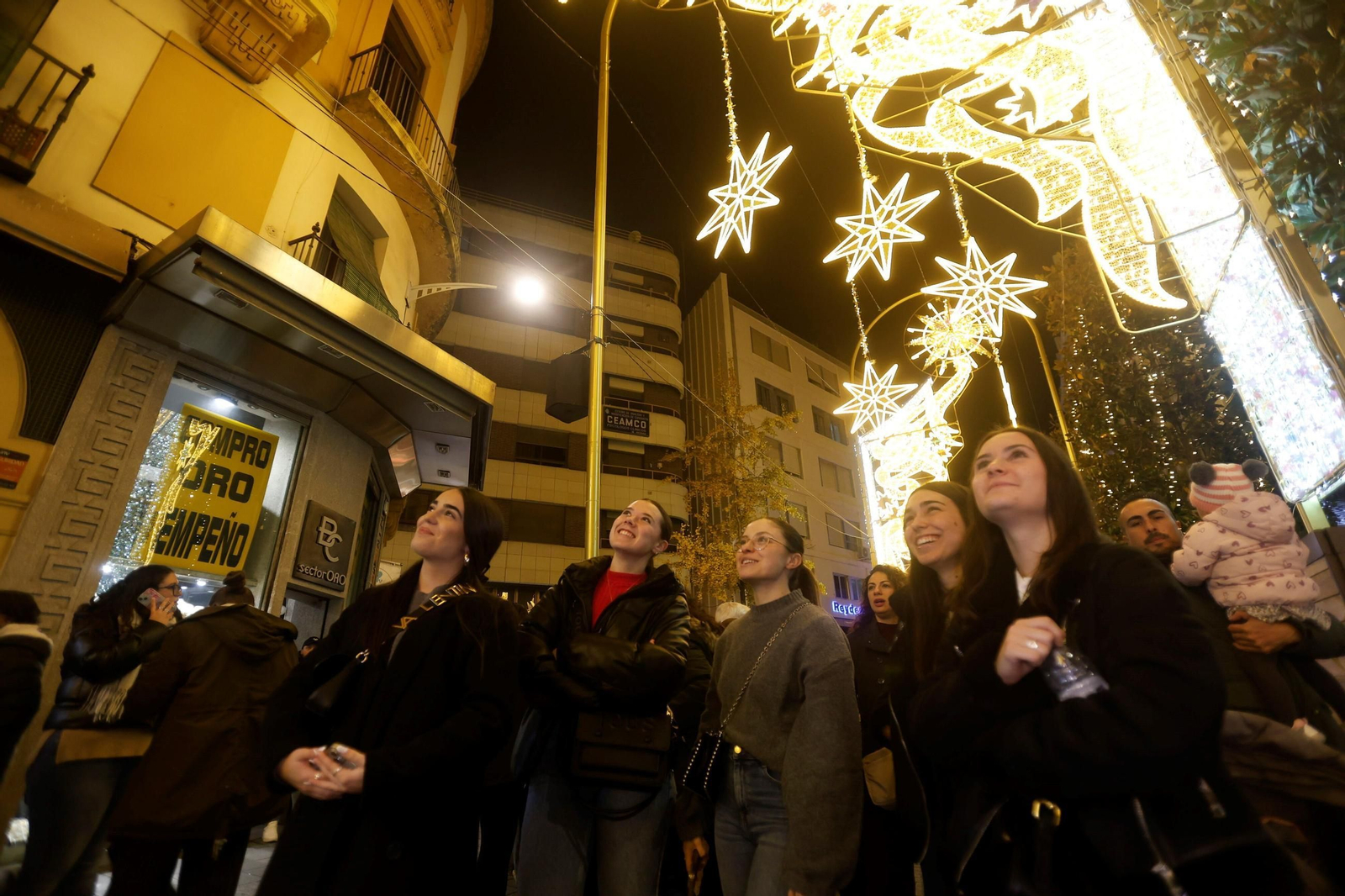 Así ha sido el espectácular encendido de las luces de Navidad de Córdoba