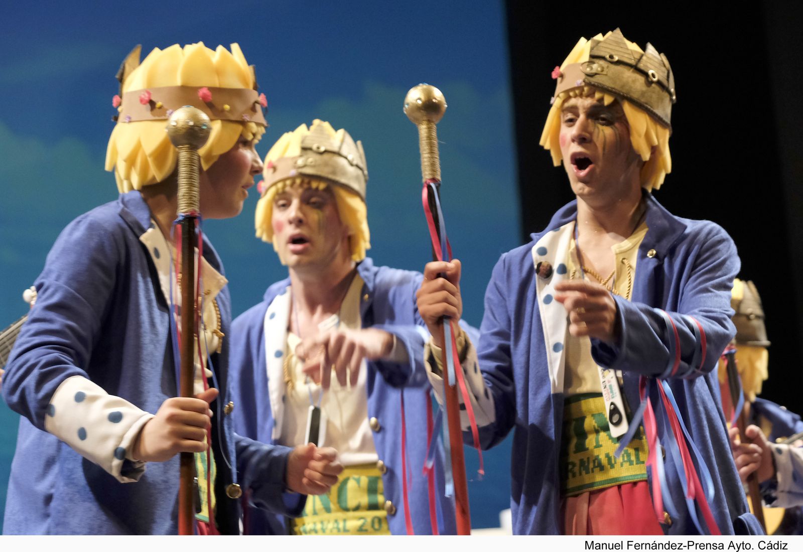 La comparsa 'El indeciso'.