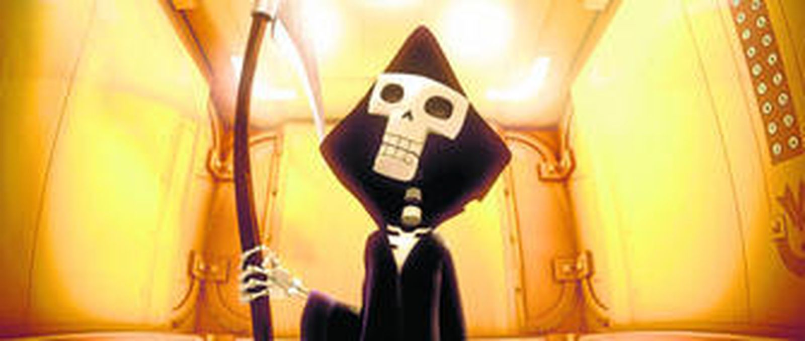 1. Fotograma del corto nominado al Oscar 'La dama y la muerte' dirigido por Javier Recio 2. Escena de la recién estrenada comedia 'Amigos' dirigida por Borja Manso y Marcos Cabotá 3. El músico y compositor Sergio de la Puente rodeado de parte de sus numerosas creaciones 4. Fotograma de la película, ganadora del Goya en 2008 a Mejor película animada, 'El lince perdido'.