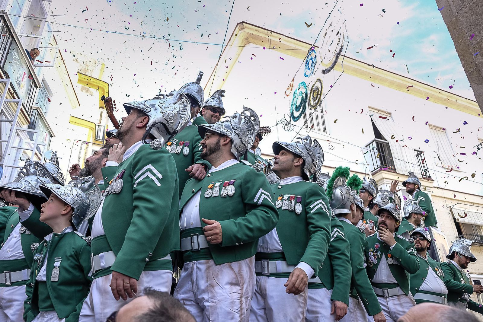 Las imágenes del Lunes de Coros