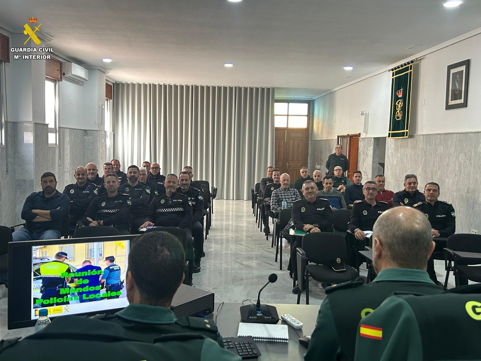 Jornada celebrada en la Comandancia de Almería.