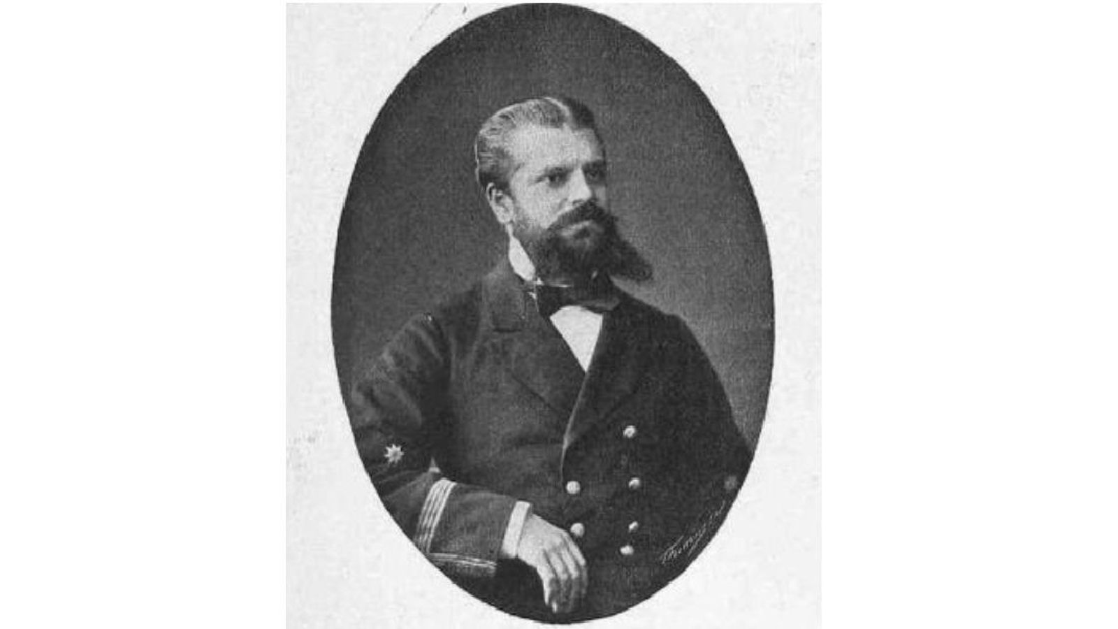 Retrato de José Sánchez Ibargüen (1852-1923) publicada en la prensa de la época.