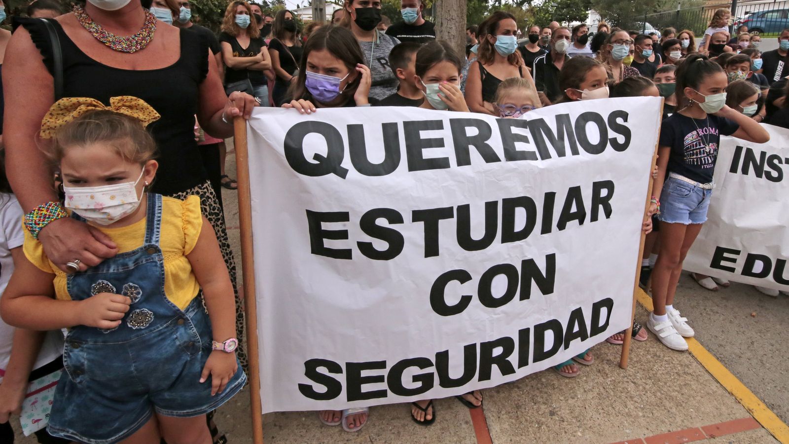 Irene Garcia visita el CEIP Guadalete de El Torno