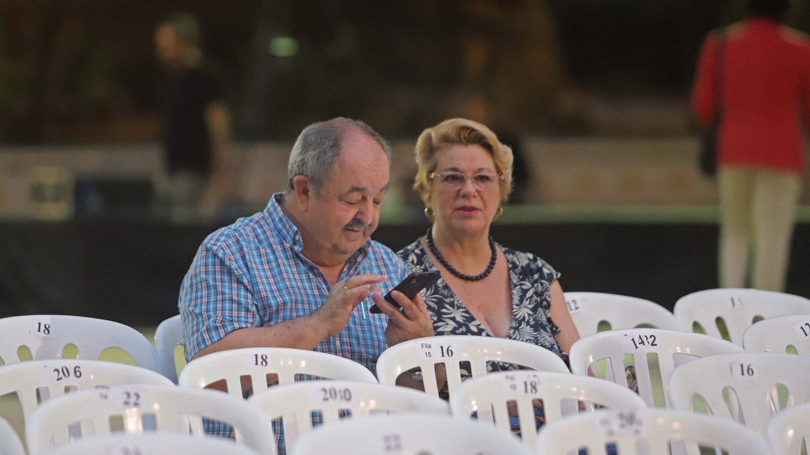 Fotos de ambiente en el espectáculo 'Paqueando' de José Mari Banderas y Diego Amador en Algeciras