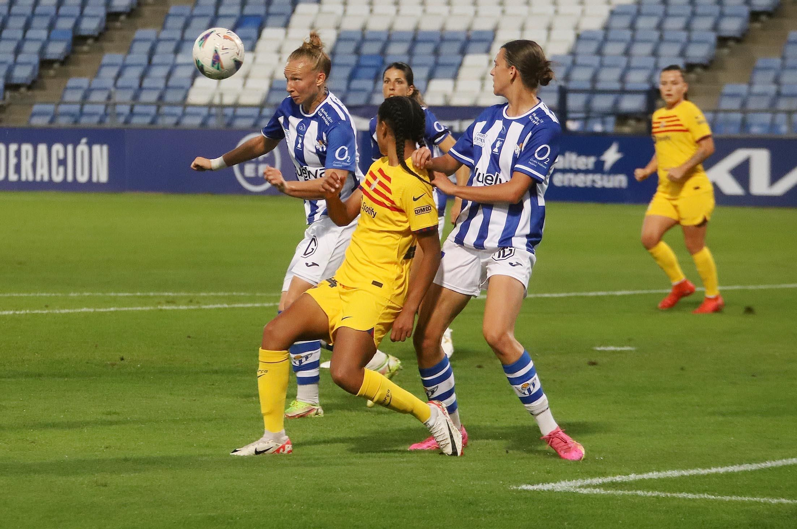 Imágenes del Sporting de Huelva-FC Barcelona