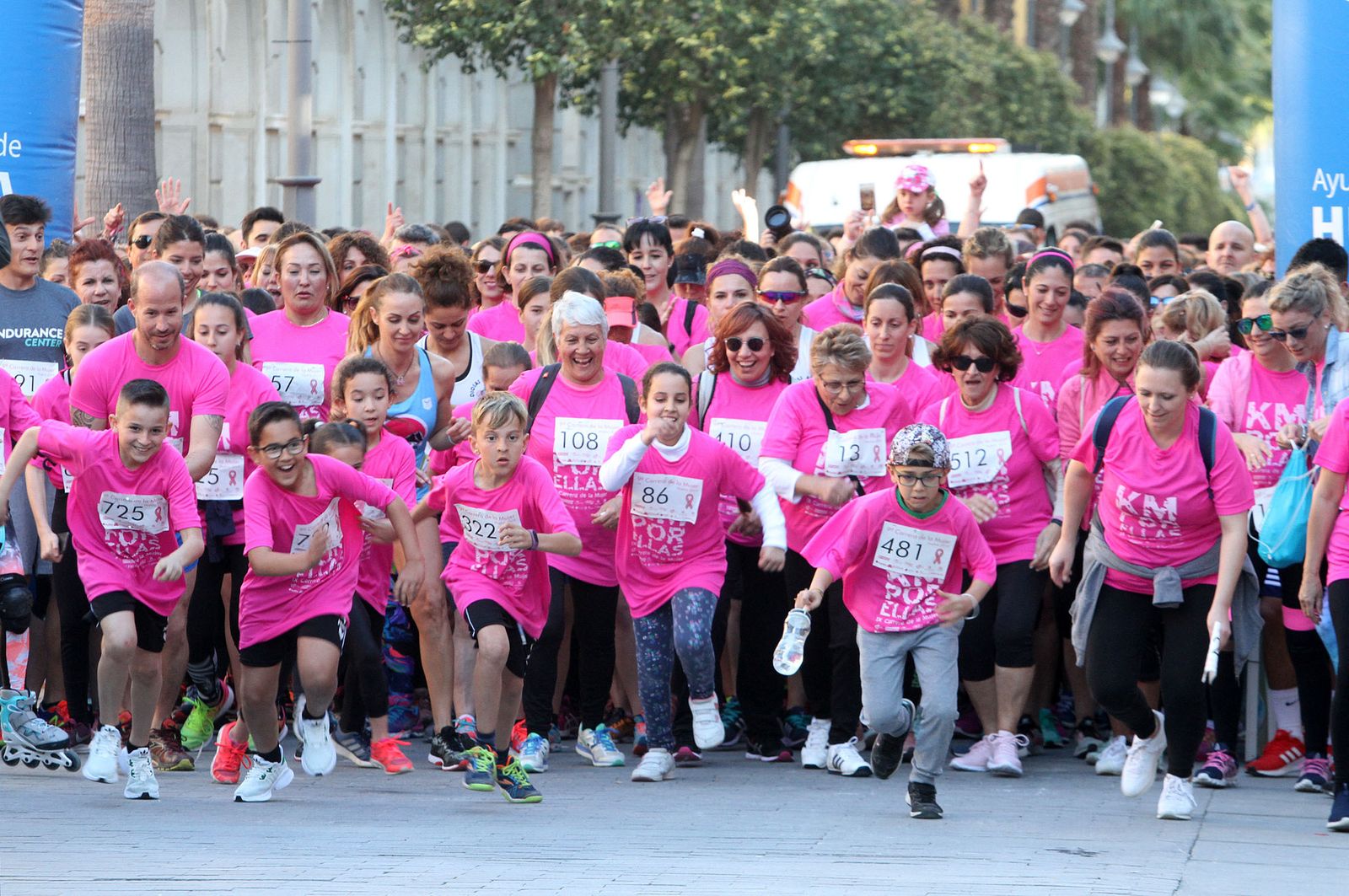 "Kms por Ellas", la carrera de La Mujer en imágenes
