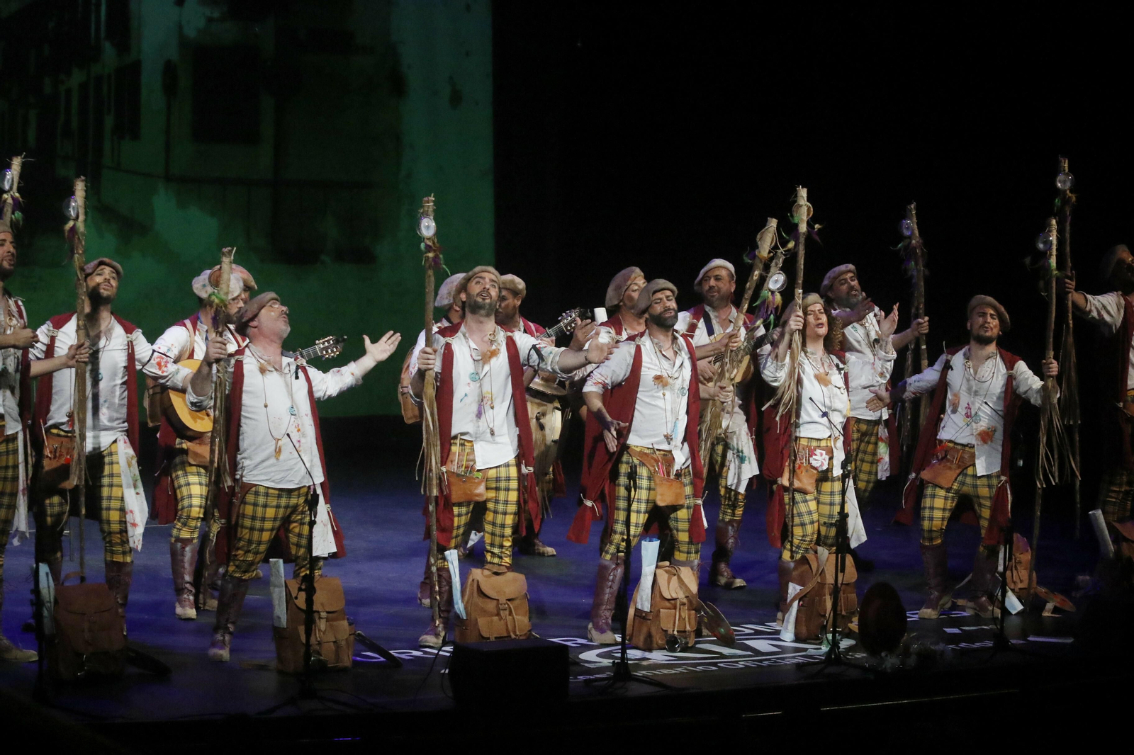 La primera sesión de preliminares del Concurso del Carnaval de Córdoba, en fotos
