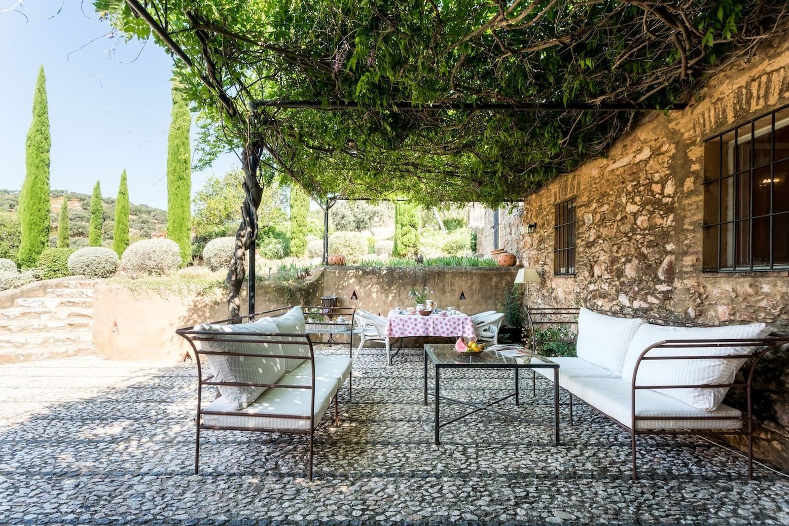 Esta casa de revista se alquila en un pueblecito de Huelva