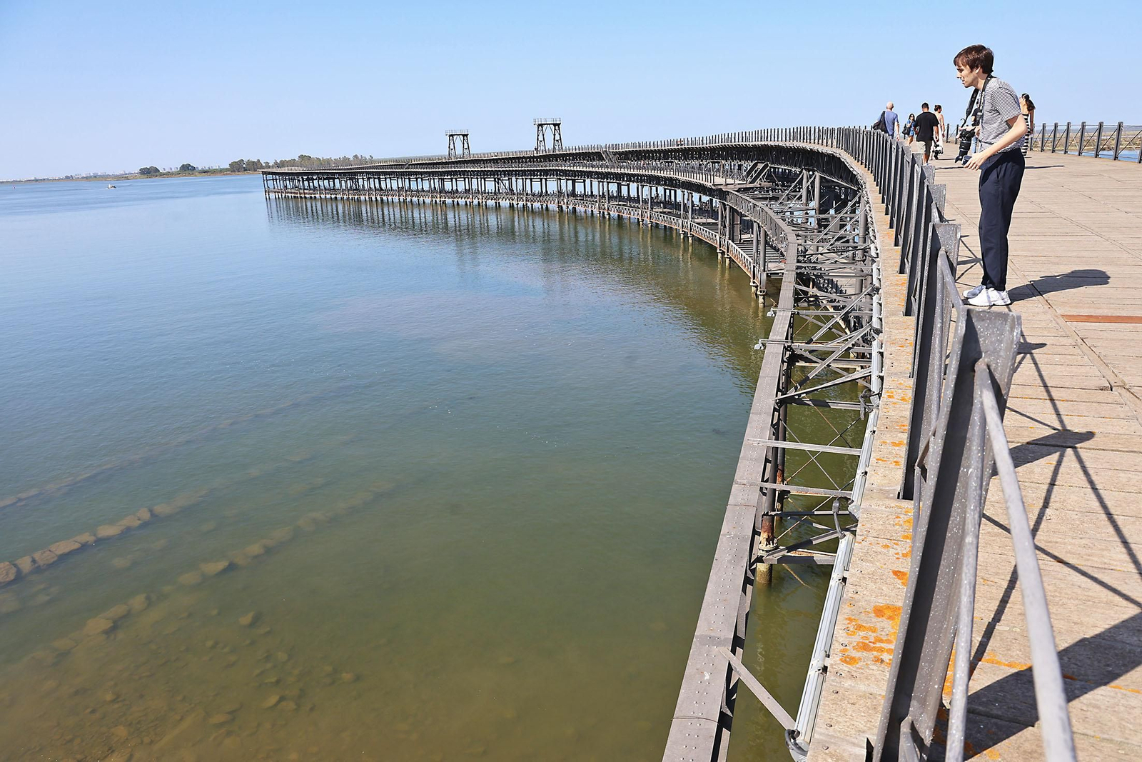 Inauguración de la unión del muelle de la Río Tinto en Imágenes